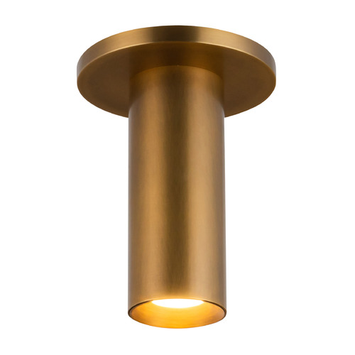 Kuzco Lighting Kuzco Lighting Mason Vintage Brass LED Semi-Flushmount Light SF90406-VB-UNV