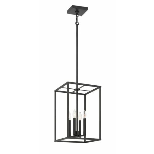 Craftmade Lighting Craftmade Lighting Signature Flat Black Pendant Light 60635-FB