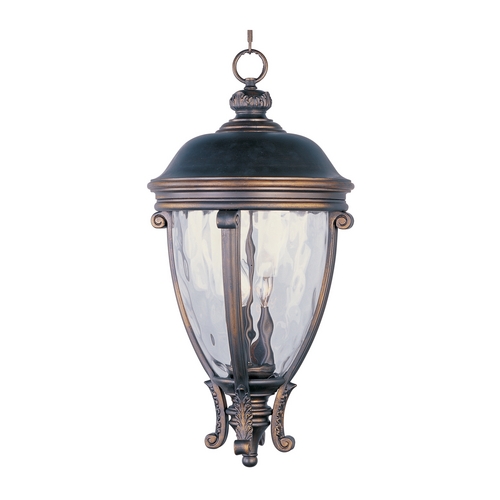 Maxim Lighting Camden VX Golden Bronze Outdoor Hanging Light by Maxim Lighting 41429WGGO