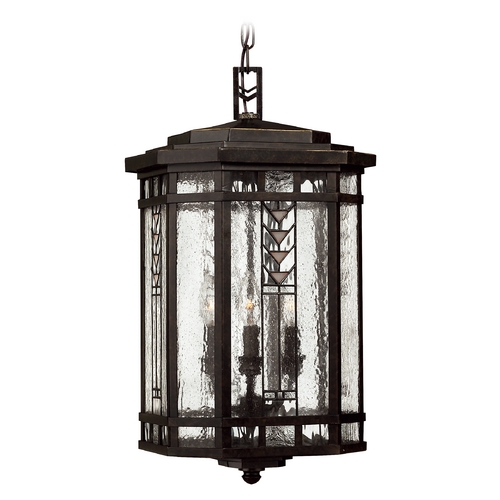 Hinkley Outdoor Pendant Light in Regency Bronze by Hinkley Lighting 2242RB