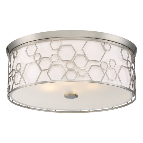 Minka Lavery Brushed Nickel LED Flush Mount by Minka Lavery 845-84-L