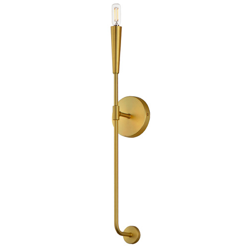 Maxim Lighting Maxim Lighting Vela Satin Brass Sconce 24811SBR
