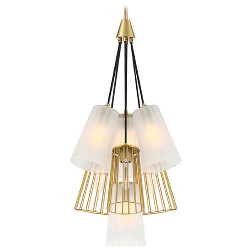 Designers Fountain Lighting Designers Fountain Liana Brushed Gold Chandelier D328M-7CH-BG