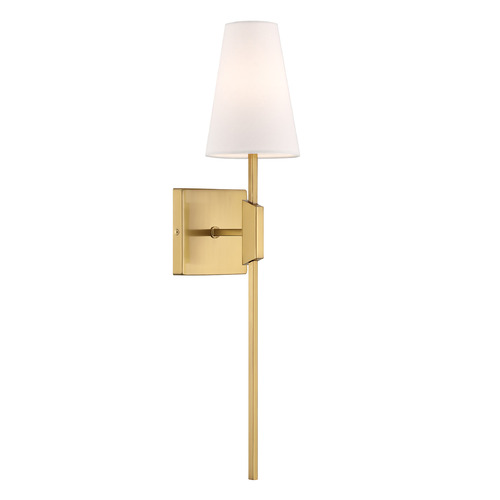 Meridian Meridian Natural Brass Sconce M90114NB