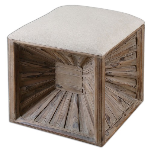 Uttermost Lighting Jia Wooden Ottoman by Uttermost Lighting 23131