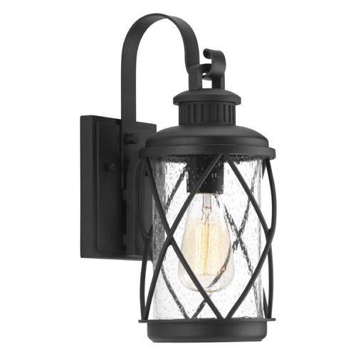 Progress Lighting Hollingsworth Black Outdoor Wall Light by Progress Lighting P560080-031