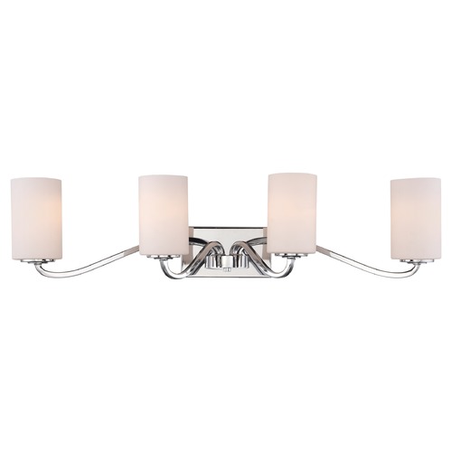 Nuvo Lighting Willow Polished Nickel Bathroom Light by Nuvo Lighting 60/5871