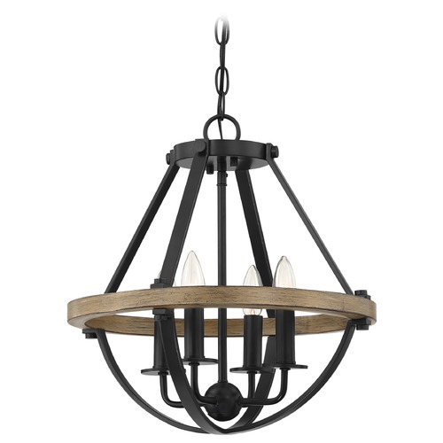 Quoizel Lighting Bartlett Earth Black Pendant by Quoizel Lighting BRL1716EK