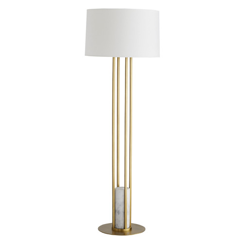 Arteriors Home Lighting Candice Floor Lamp in Antique Brass by Arteriors Home 79803-694