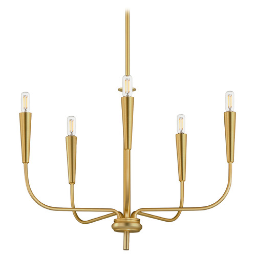 Maxim Lighting Maxim Lighting Vela Satin Brass Chandelier 24815SBR