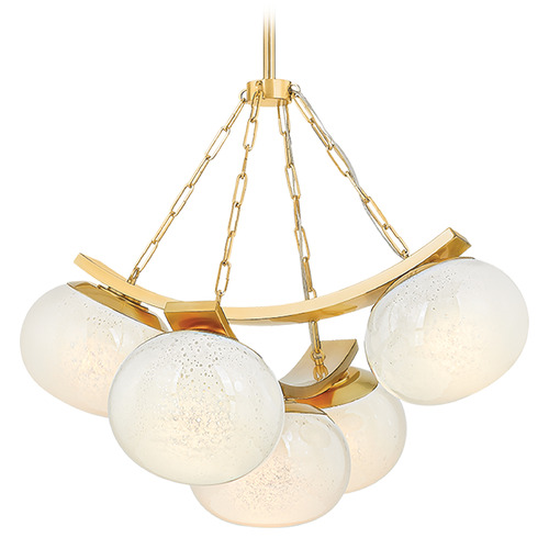 Hudson Valley Lighting Hudson Valley Lighting Duxbury Aged Brass LED Chandelier 2105-AGB