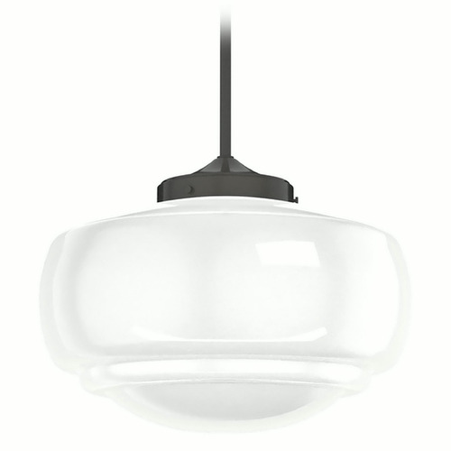 Hunter Fan Company Hunter Fan Company Saddle Creek Noble Bronze Pendant Light with Mushroom Shade 19192