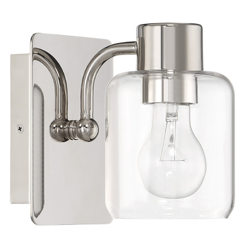Craftmade Lighting Craftmade Lighting Rori Polished Nickel Sconce 17705PLN1