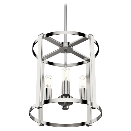 Hunter Fan Company Astwood Polished Nickel Chandelier by Hunter Fan Company 19002