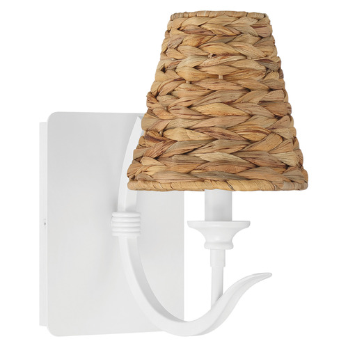 Craftmade Lighting Craftmade Lighting Kokomo Matte White Sconce 58361-MWW