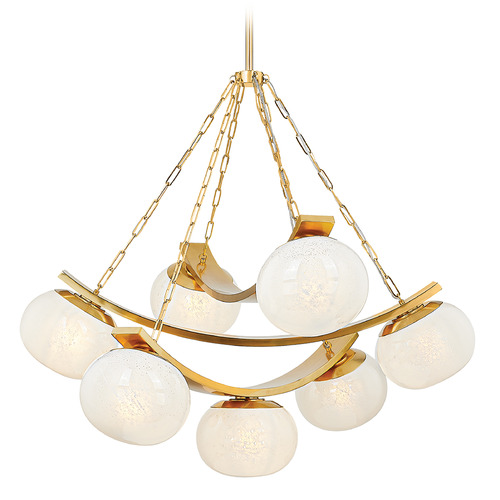 Hudson Valley Lighting Hudson Valley Lighting Duxbury Aged Brass LED Chandelier 2107-AGB