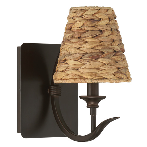 Craftmade Lighting Craftmade Lighting Kokomo Aged Bronze Brushed Sconce 58361-ABZ