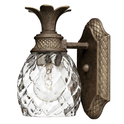 Hinkley Plantation 8.75-Inch Wall Sconce in Pearl Bronze by Hinkley Lighting 5310PZ