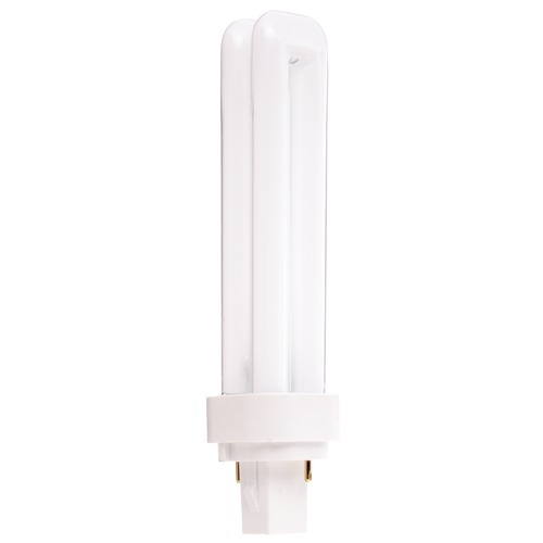 Satco Lighting Compact Fluorescent Quad Tube Light Bulb 2-Pin Base 3000K by Satco Lighting S6722