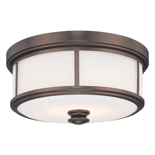 Minka Lavery Harvard Court Bronze Flush Mount by Minka Lavery 6368-281