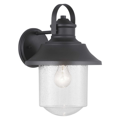 Progress Lighting Weldon Black Large Outdoor Wall Light by Progress Lighting P560121-031