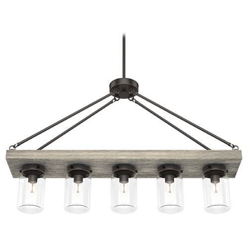 Hunter Fan Company Devon Park Onyx Bengal Linear Light by Hunter Fan Company 19006