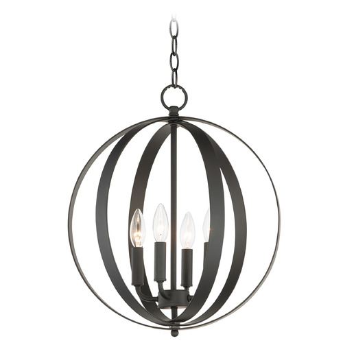 Maxim Lighting Maxim Lighting Provident Black Pendant Light 10031BK
