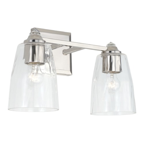 Capital Lighting Laurent 15-Inch Polished Nickel Bath Light by HomePlace by Capital Lighting 141821PN-509
