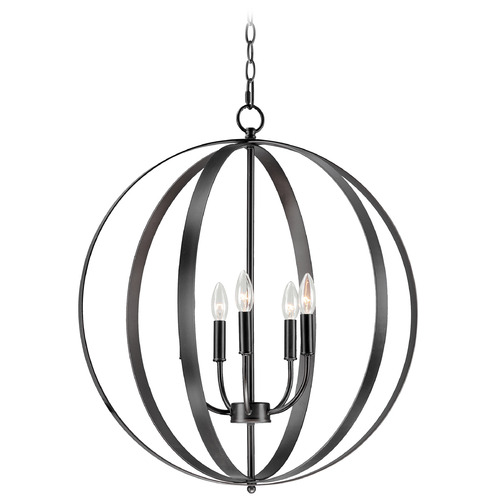 Maxim Lighting Maxim Lighting Provident Black Pendant Light 10032BK