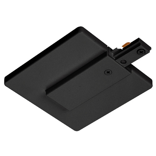 Juno Lighting Group End Feed Connector and Outlet Box Cover in Black Finish by Juno Lighting Group R21 BL