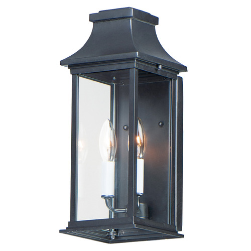 Maxim Lighting Maxim Lighting Vicksburg Black Outdoor Wall Light 30025CLBK