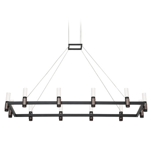 Eurofase Lighting Altamont Matte Black & Satin Nickel LED Linear Light by Eurofase Lighting 37047-016