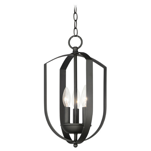 Maxim Lighting Maxim Lighting Provident Black Mini-Pendant Light 10033BK