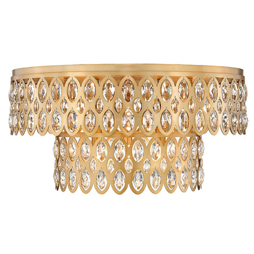 Z-Lite Dealey Heirloom Brass Flush Mount by Z-Lite 822F24-HB