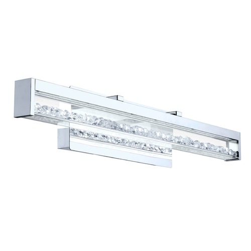 Eglo Lighting Cardito Vanity Chrome LED Vertical Bathroom Light by Eglo Lighting 201729A