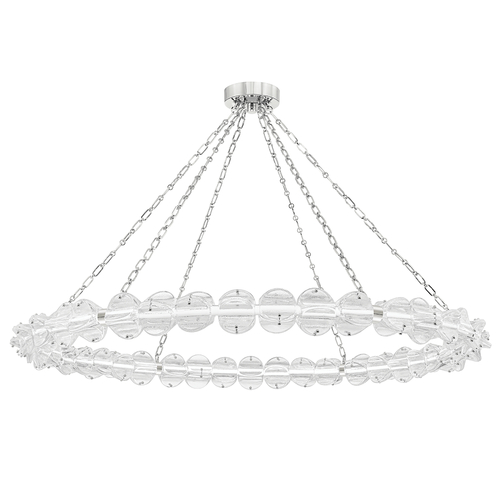 Hudson Valley Lighting Lindley 55-Inch Pendant in Polished Nickel by Hudson Valley Lighting 1955-PN