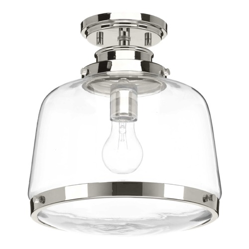 Progress Lighting Judson Polished Nickel Flush Mount by Progress Lighting P350074-104