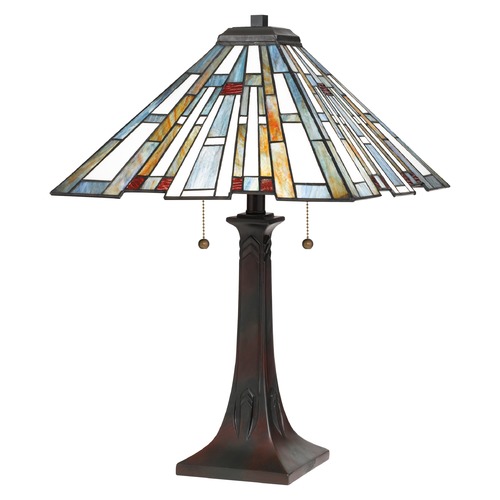 Quoizel Lighting Maybeck Valiant Bronze Table Lamp by Quoizel Lighting TFMK6325VA