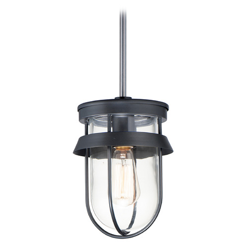 Maxim Lighting Maxim Lighting Breakwater Black Outdoor Hanging Light 10268CLBK