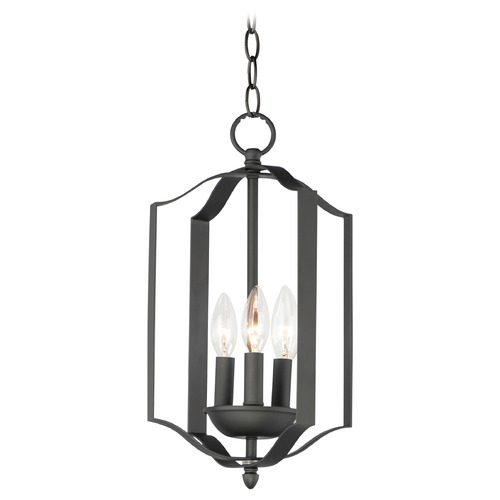 Maxim Lighting Maxim Lighting Provident Black Mini-Pendant Light 10035BK