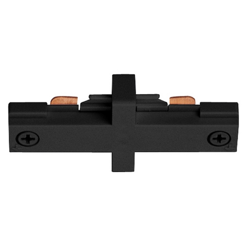 Juno Lighting Group Trac-Lites Small Black Straight Connector by Juno Lighting Group R23 BL