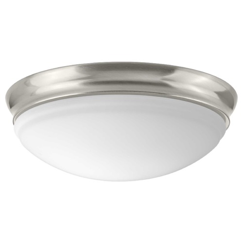 Progress Lighting 11-Inch LED Flush Mount in Brushed Nickel by Progress Lighting P350100-009-30