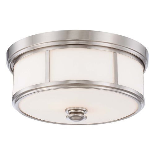 Minka Lavery Brushed Nickel Flush Mount by Minka Lavery 6369-84