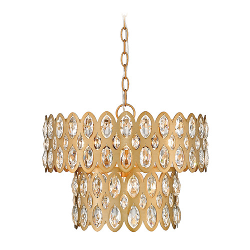 Z-Lite Dealey Heirloom Brass Pendant by Z-Lite 822P15-HB