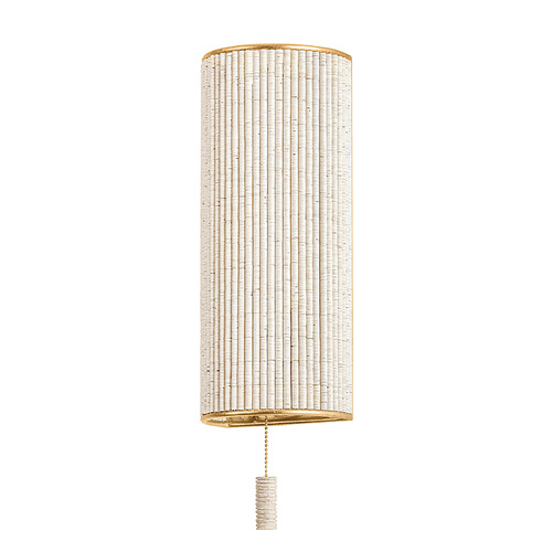 Hudson Valley Lighting Hudson Valley Lighting Hampden Vintage Gold Leaf LED Switched Sconce 2518-VGL