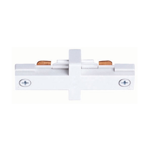 Juno Lighting Group Trac-Lites Small White Straight Connector by Juno Lighting Group R23 WH