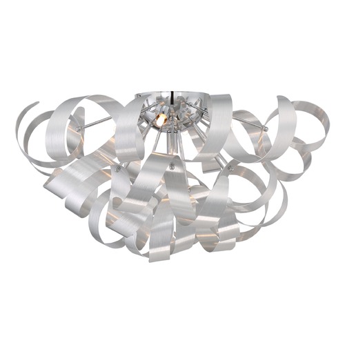 Quoizel Lighting Ribbons Flush Mount in Millenia by Quoizel Lighting RBN1622MN