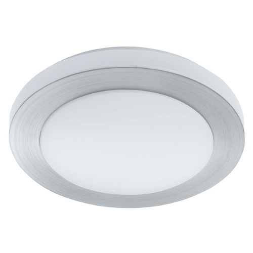 Eglo Lighting Carpi 1 Brushed Aluminum LED Flush Mount by Eglo Lighting 93288A