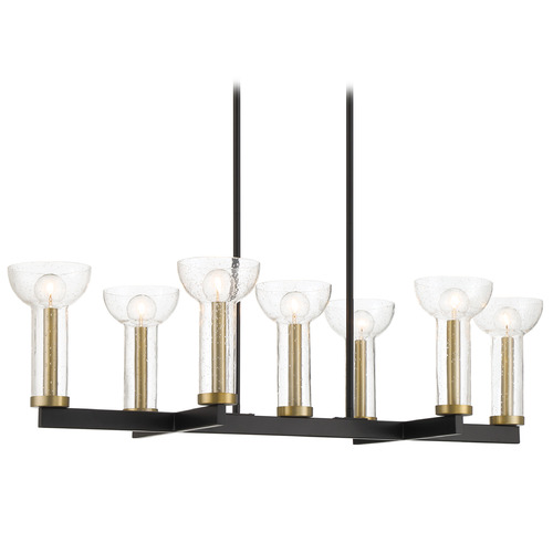 Designers Fountain Lighting Designers Fountain Nova Matte Black Island Light D283C-IS-MB