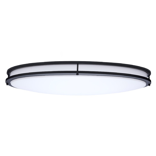 Nuvo Lighting Nuvo Lighting Glamour Black LED Flushmount Light 62-1981